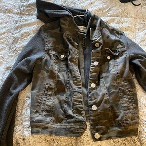 Camo Jean jacket